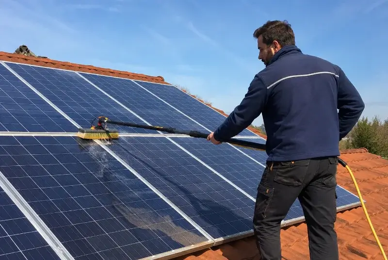 Nettoyage et entretien de panneaux solaires à Arraute-Charritte
